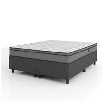 Cama Box Casal Queen Colchão Molas Ensacadas 158x198x62cm