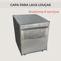 Capa para lava louça brastemp 8 serviços transparente flex