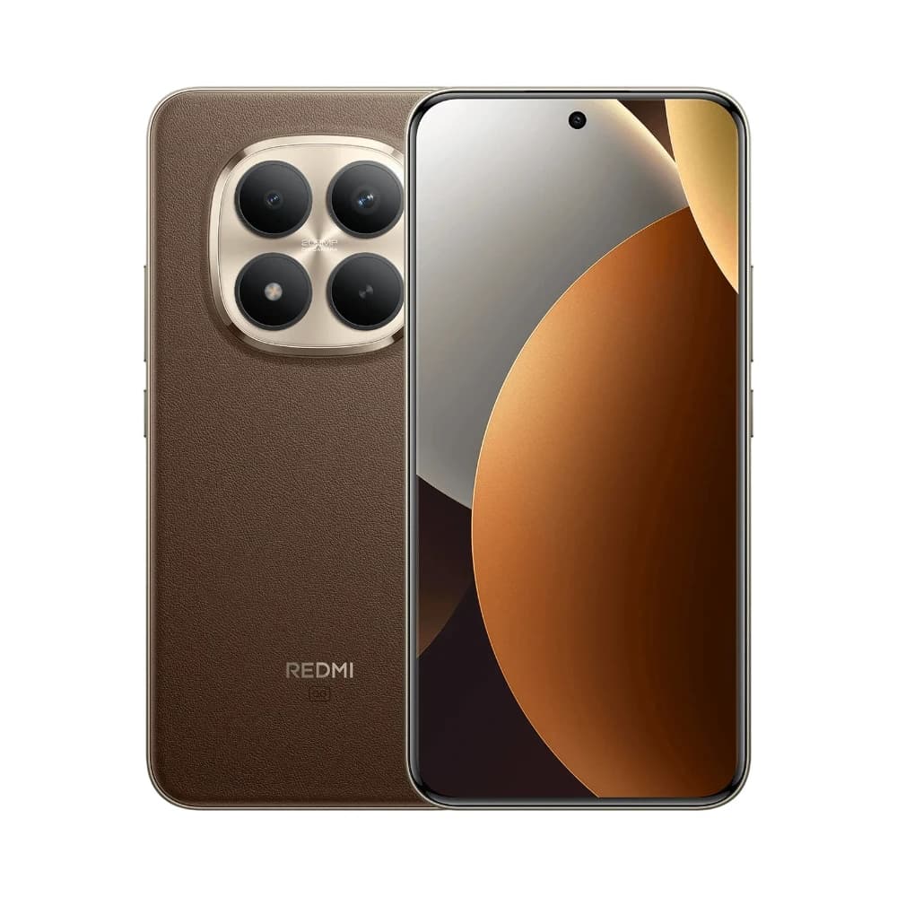 XIAOMI REDMI Note 15 Pro+ 5G with Snapdragon 7s Gen 4, 8GB RAM, 256GB storage, 6.83" AMOLED display, 200MP camera, and 6500mAh battery; supports 5G connectivity and Hypercharge 100W for fast charging.