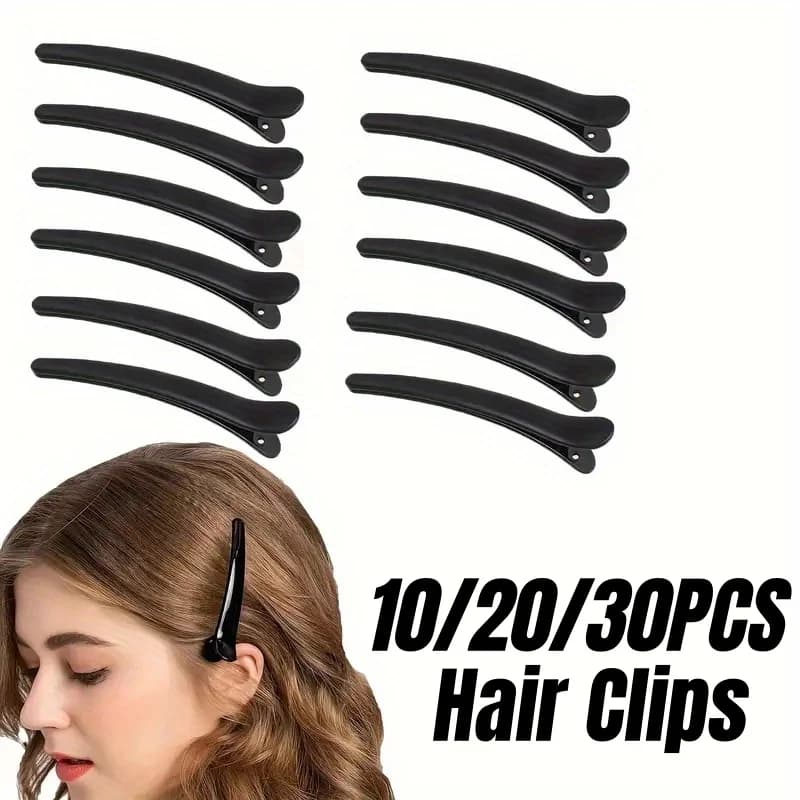 10/20/30Pcs/Set Plastic Hair Clips Hairpin Accessories Plus Size 8CM Fish Beak Clip Hair and Duck Beak Clip Hairpin Hair Tools
