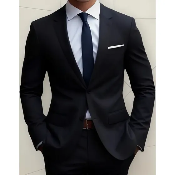 Terno Completo (blazer+calça+colete) - Promoção Relâmpago