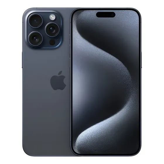 Apple iPhone 15 Pro Max (1 TB) - Titânio Azul (Novo com caixa aberta)