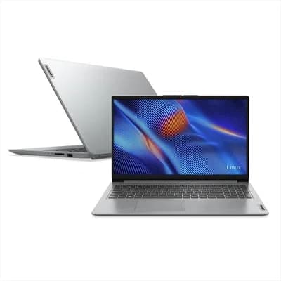 Notebook Lenovo Ideapad 1 R5-7520u 8GB 512gb SSD Linux 15.6" 82x5s00500 Cloud Grey