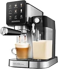 MONDIAL, Cafeteira Espresso Automática Dolce Latte 20 bar, Preto/Inox 1250W, 110V - CCL-01Ofertas de MONDIAL